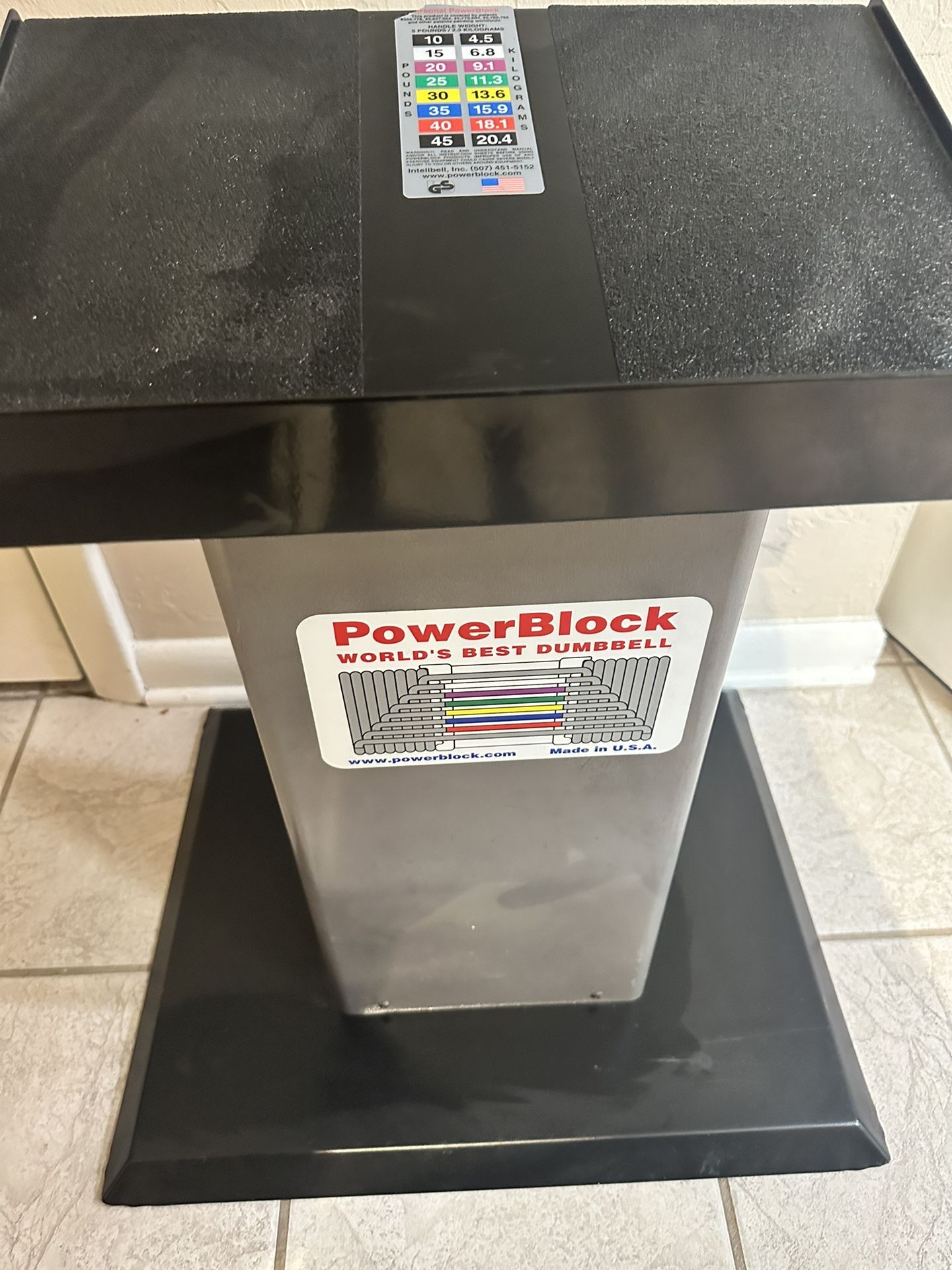 Powerblock Stand