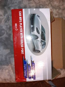 MP3 car player with USB SD port