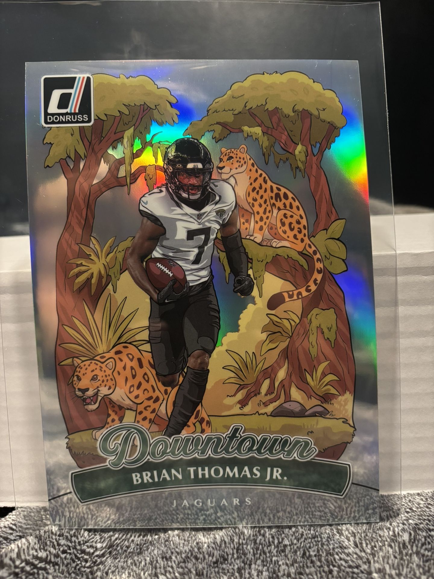 2025 Panini Donruss- Brian Thomas Jr- OVERSIZED Downtown Jumbo