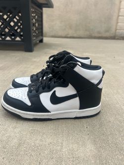 Nike Dunk High Black and White Sneakers