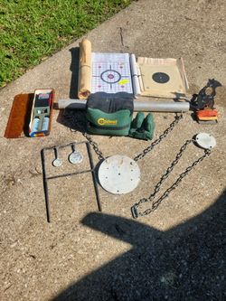 Shooting Target Practice  Gong Knockdown Equipment  Lot