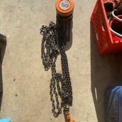Haul Master 1 Ton Chain Hoist 