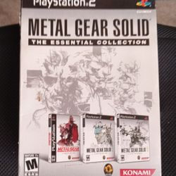 Ps2 Metal Gear Solid The Essential Collection 