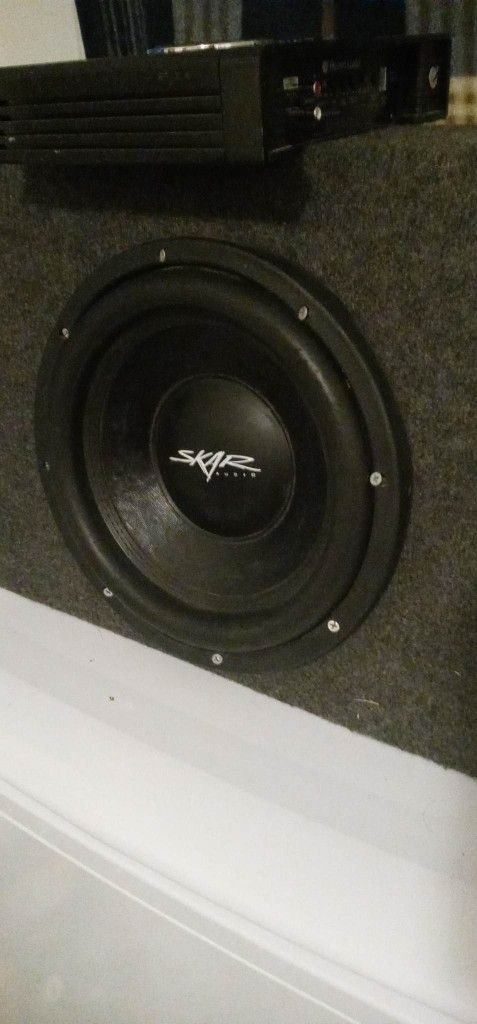 Scar Audio Subwoofer With Amp