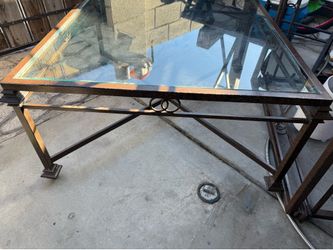 Glass table