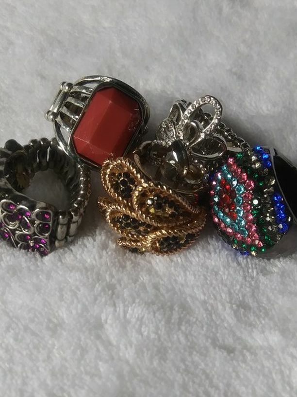 Eleven Fashion Stretch Rings