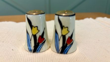 Vintage salt and pepper shakers