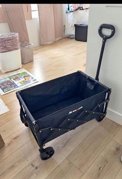 Alomoba small Folding Utility Wagon Cart/ carrito pequeño multiusos