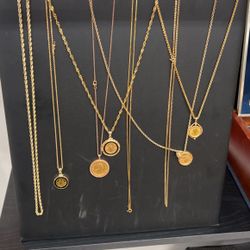 Jewelry Coins , Rings, Chaines