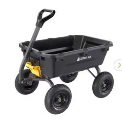 GORILLA 7 cu. ft. Selling as-is Does not include wheels.