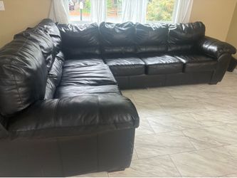 Free leather sofa