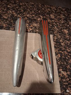 1930'S-40's Front And Rear    High Guards (Pull Down)