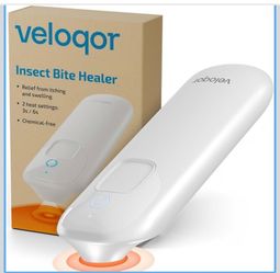 Bug & Mosquito Bite Relief Device, Dual-Mode Heat & Night Light Chemical-free physical heat soothing in 3s/6s, targets insect stings & swelling, outdo