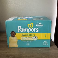 Pampers Swaddlers, size 1