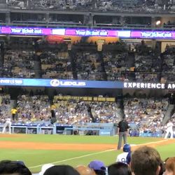 OPENING DAY DODGERS TICKETS in FIELD 45.! 