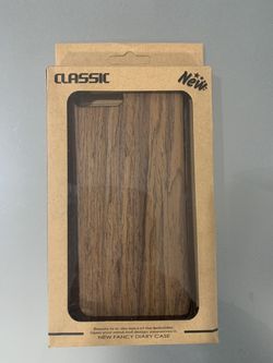 New iPhone Silicon Case Wood Imitation