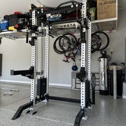 Vesta Fitness PRO SERIES 2-1 Ultimate Half Rack Functional Trainer/Gym Equipment/ Home Gym/ Fitness/ FREE DELIVERY 🚚 