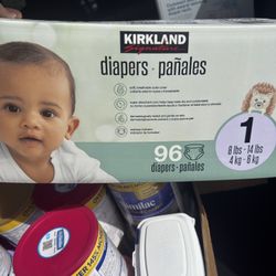 Kirkland Diapers Size 1 96 Count Sell Or Trade For Enfamil 12oz Cans 