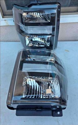 08-10 Ford F250 F350 F450 F550 Headlights Luces Micas Calaveras Faros Faroles Focos Headlamps