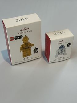 Hallmark LEGO Keepsake Ornament 2019 Star Wars C-3PO R2D2