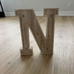 Decorative letter “N”