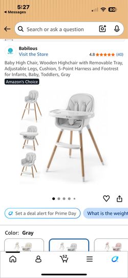 Baby high chair