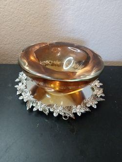 STUNNING MCM Signed Coquille Flygsfors Sweden By Paul Kedelv Sommerso Bowl.
