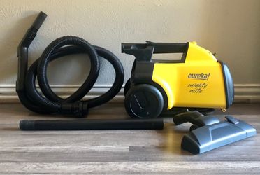 Eureka Mighty Mite Canister Vacuum (Mod. 3670) – Tested & Works- some parts missing READ DESCRIPTION