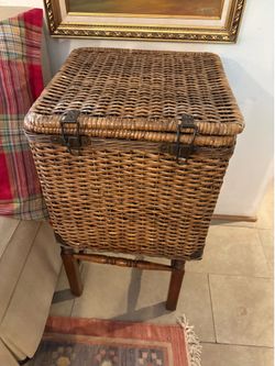 Square pottery, barn, woven basket