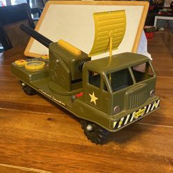 Vintage Army Electronic Cannon Ny Lint Toys