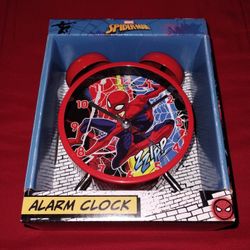 New Disney Limited Edition Spiderman Alarm Bell Clock