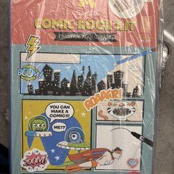 BRAND NEW SEALED Tiger Tribe Comic Book Making Kit Craft Creativity Toy