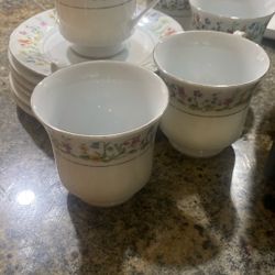 Tea Cups And Saucers 
