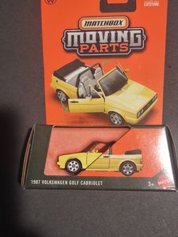 Matchbox Moving Parts 1987 Volkswagen Golf Cabriolet