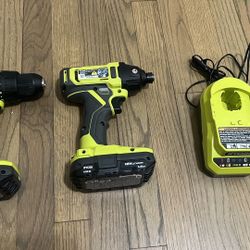 RYOBI Drill Set