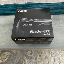 Canon G7x Mark II Digital Camera - New - Black - Imported Camera 
