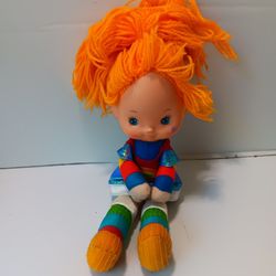 Vintage Rainbow Brite Plush- 1983 Hallmark - 13” Toy  Doll Figure 