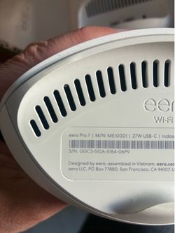 Eero pro 7 Router Frontier WiFi spectrum Internet System Whole  House Networking Frontier Router Fios eero pro 7