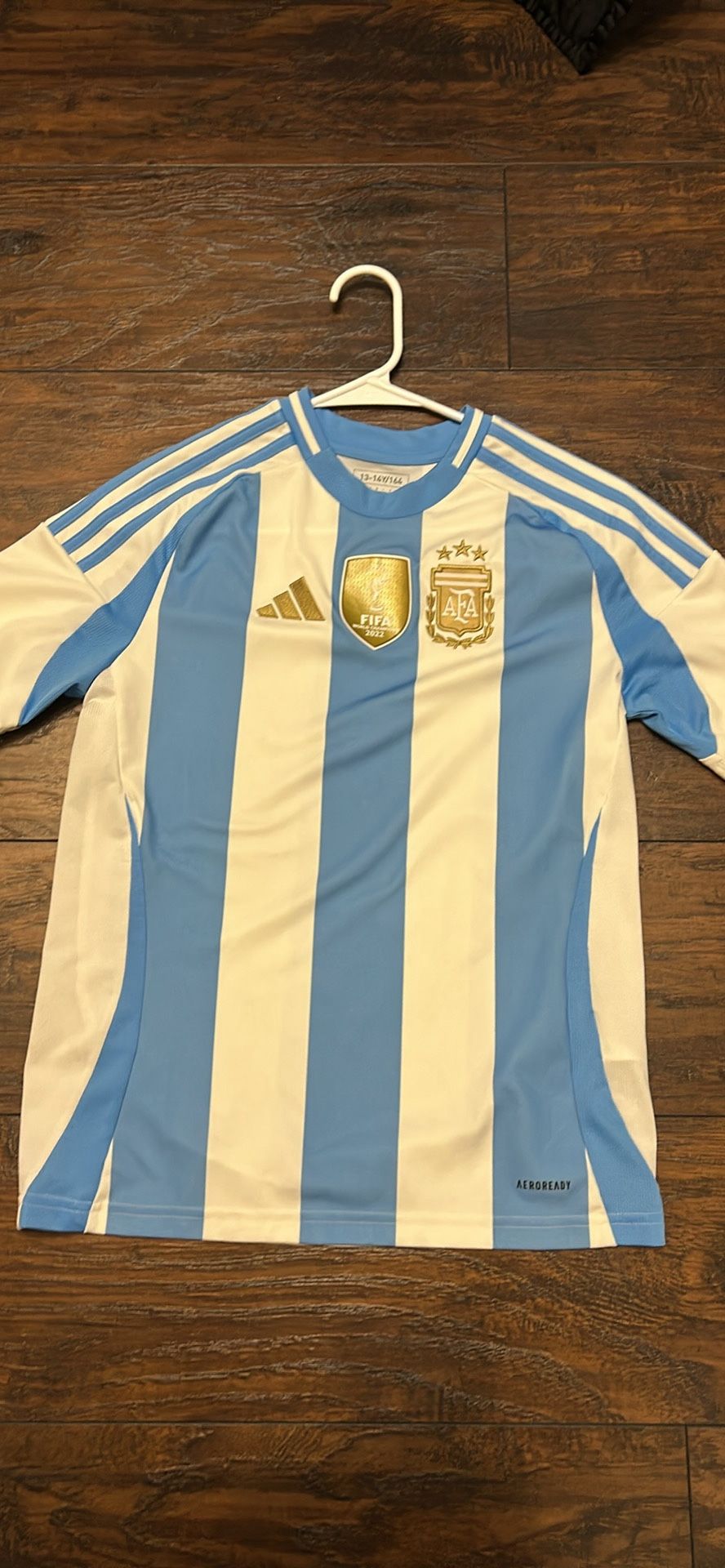 Argentina soccer jersey Large Kids