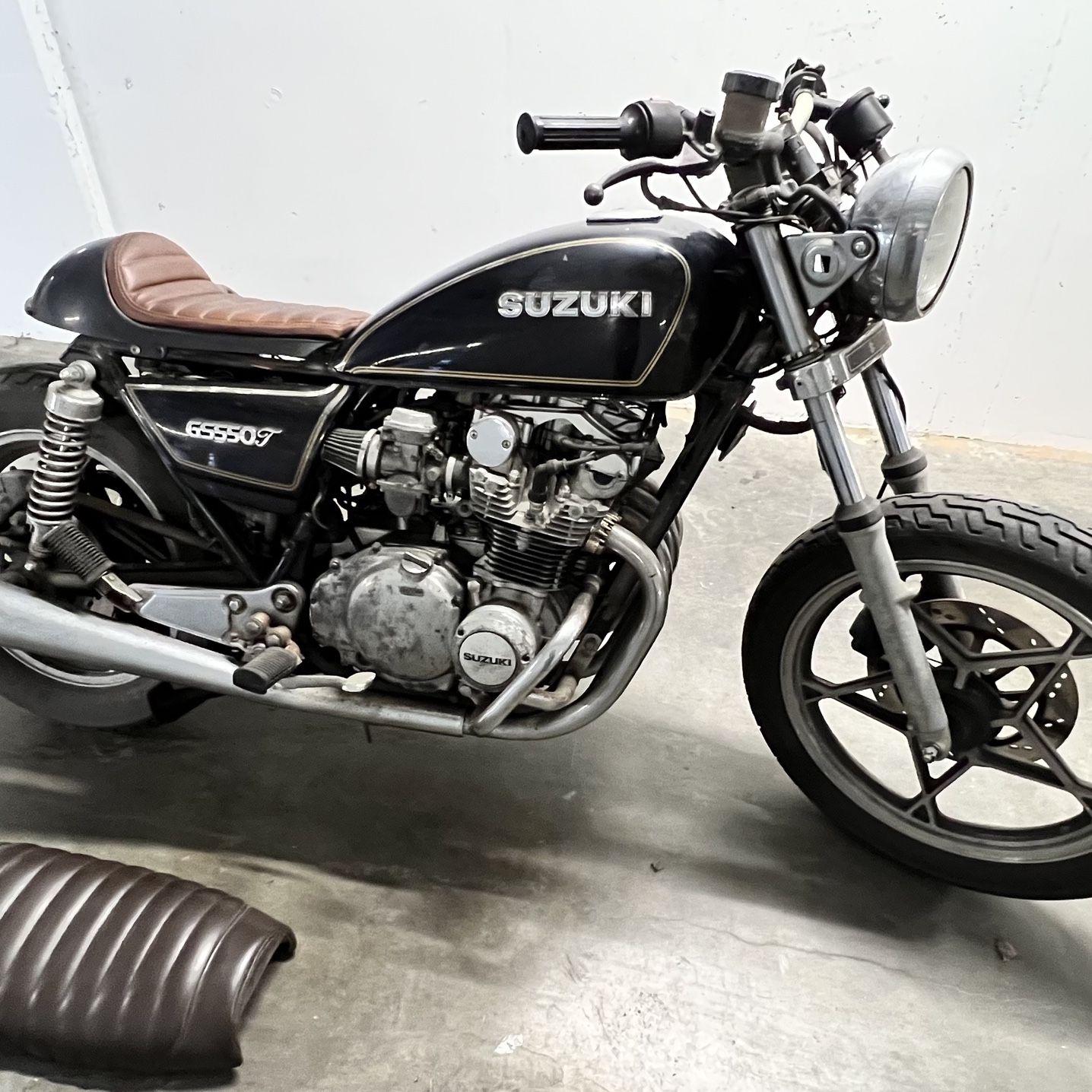 1981 Suzuki GS-550T Café Racer Clean California Title