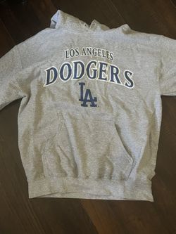 Vintage LA DODGERS GRAY HOODIE