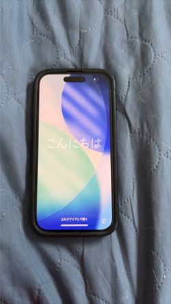 Iphone 15 112 gb paid off completely wiped