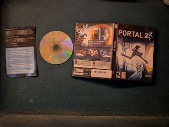 Portal 2 PC/Mac 2011 – Valve – Original Disc, Case & Inserts