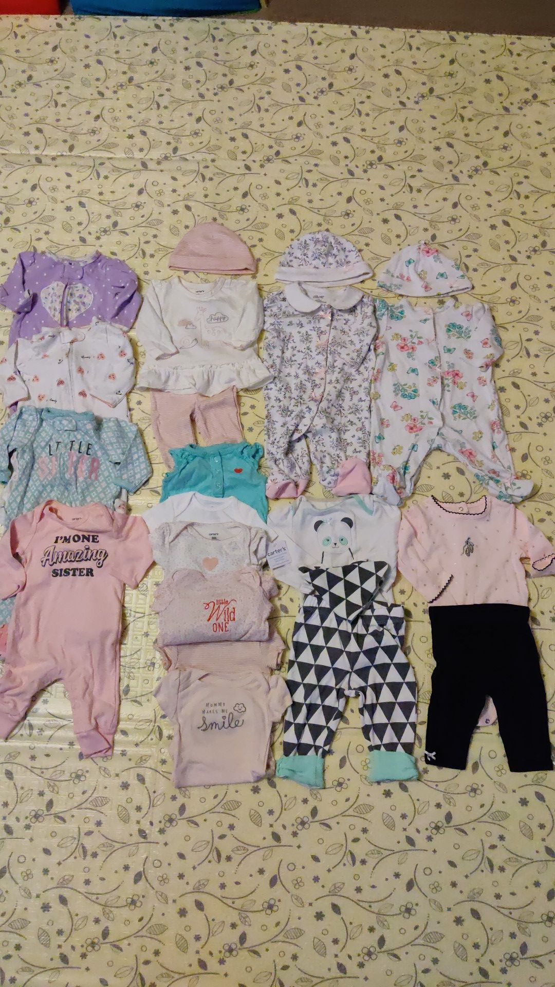3 month baby girl clothing lot