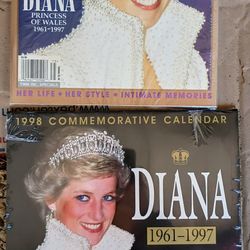 People Magazine And Calendar Diana 