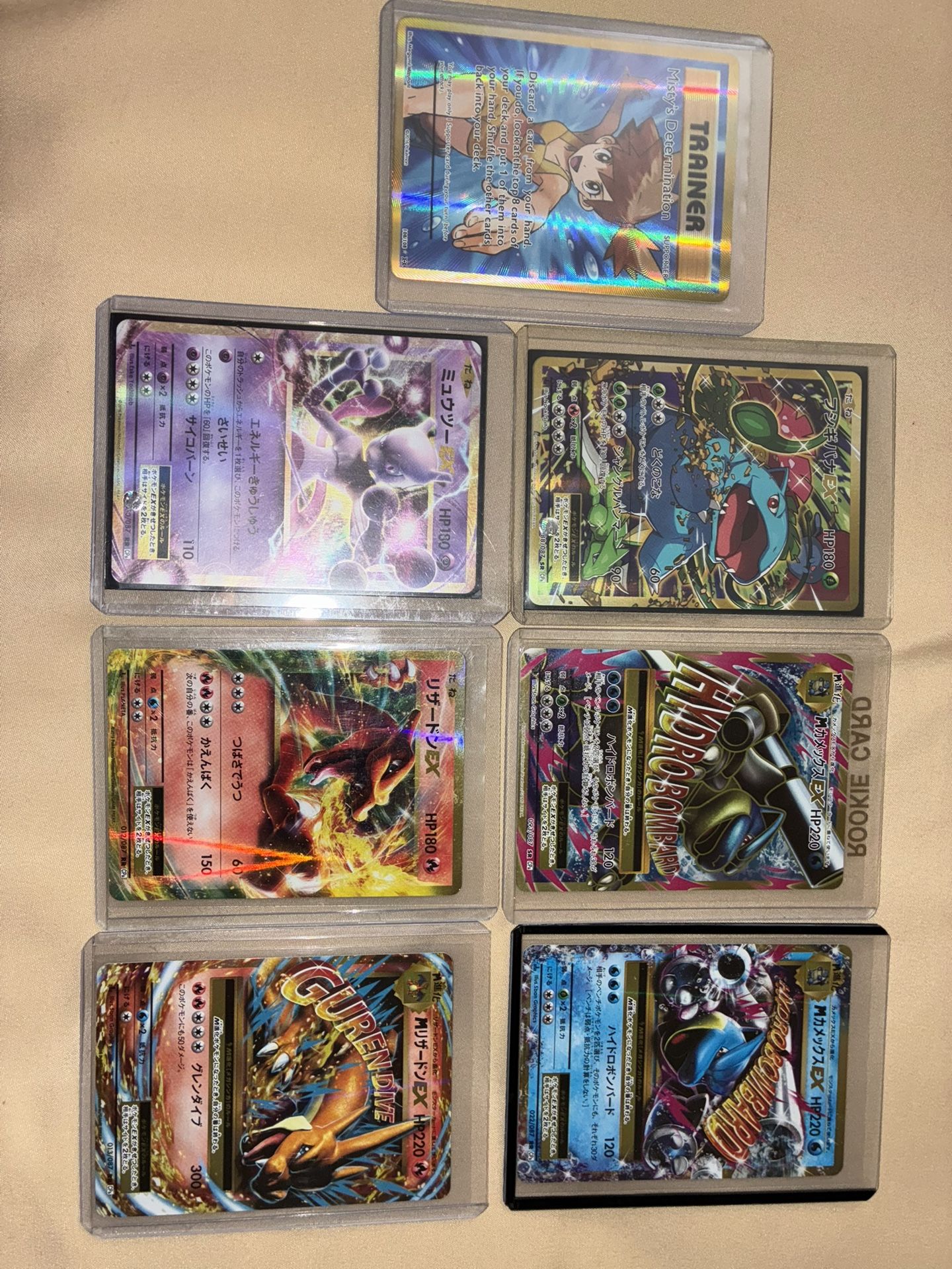 Pokemon cards First edition Super Rares