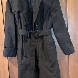 DSCP Garrison Collection Black Trench Coat