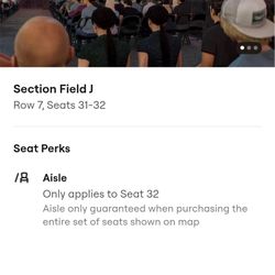 AC/DC Tickets - Field J Section!!!