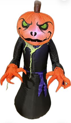 Inflate pumpkin decoration 4ft Halloween decoration