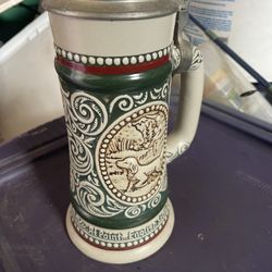 Vintage Avon 1978 Collectable Hunting and Fishing Beer Stein